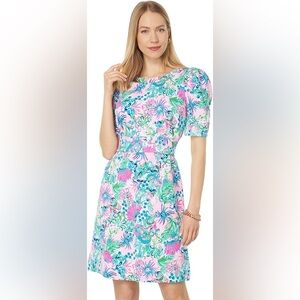 Lilly Pulitzer HARRIET DRESS IN MANDEVILLA BABY PARADISE - S